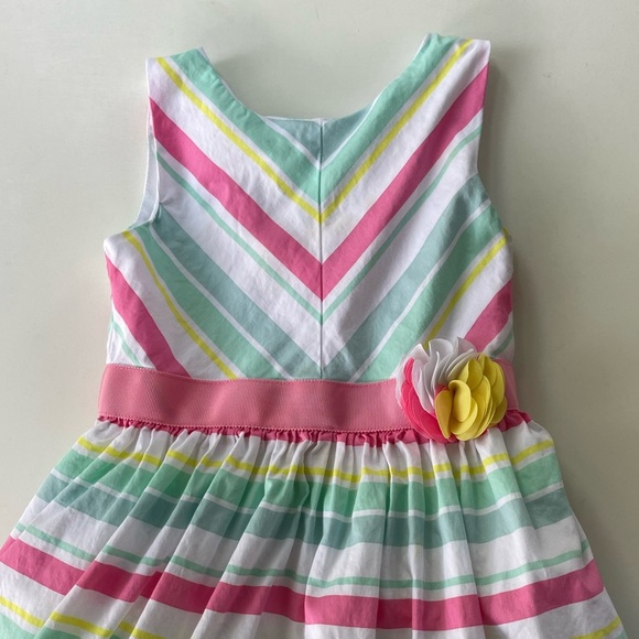 Carter’s Toddler Girl Stripped Dress Sz 2T - Picture 2 of 7